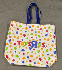 Toys R Us Colorful Stars Reusable Tote Bag Small
