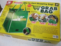New In Box, Reusable Clip To Cart Shopping Bag, Must See