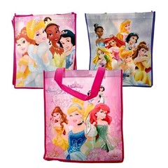 3x DISNEY Princess 15″ Reusable Shopping Tote Bags Treats Party Gift Bags