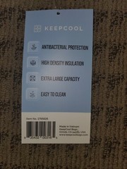 Keep Cool Insulated bag / Cooler Bag – Gray