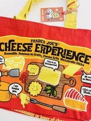 Trader Joe’s Tote Bag Cheese Experience and Adventures New with Tag Very Popular