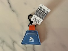 NEW ALDI Collapsible Box Bag – Bundle with Key Chain