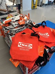 IKEA Thailand Official EXCLUSIVEY Sukhumvit Morning Traffic Tote Bag Canvas