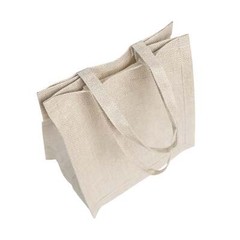 Rigid Linen Tote Bag