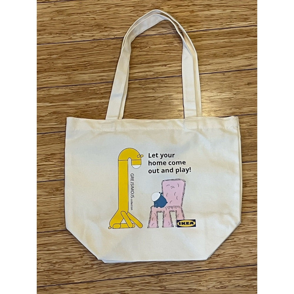 Exclusive IKEA GREJSIMOJS Limited Edition Tote Bag Playdate Event 2026 Rare New