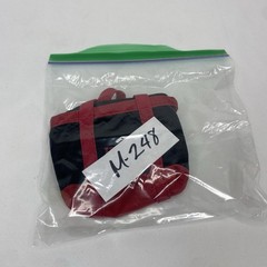 SMALL 🔥TRADER JOE’S Red & Black Micro Tote Shopping Mini Grocery Bags Coin Bag