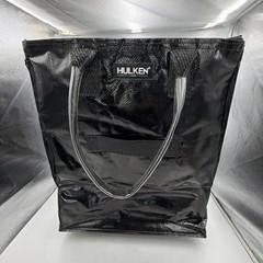 HULKEN Bag Large Black Shopping Rolling Wheels Trolley Huge Tote EXCELLENT!
