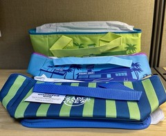 Trader Joe’s Insulated Reusable Shopping Bag Multicolor Polyester 15 Gal