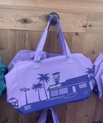 Trader Joe’s Large 8 Gallon Insulated Cooler Bag PURPLE RAIN Lavender Tote NWT