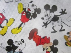 DISNEY Mickey Mouse Everywhere on FUN SHOPPING BAG 13″ x 12″ x 6″ NEW