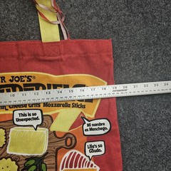 Trader Joe’s Cheese Experience Reusable Tote Grocery Bag 100% Cotton NWT