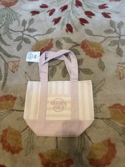 Trader Joe’s Striped Mini Canvas Tote Bag, Reusable Multicolor Shopping Bag