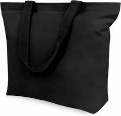 2-Pack Canvas Tote Bags with Magnetic Snap, Reusable Grocery Shopping Bags, DIY