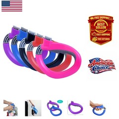 Convenient 2 Pack Grocery Bag Holder with Easy Button Release – Random Colors