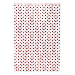 Heads Heart Red OPP Wrapping Bags Made in Japan W195 x H290mm Medium Same Design
