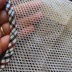 Durable Reusable Hanging Storage Mesh Bags for Fruits, Vegetables, Garlic, Gi…
