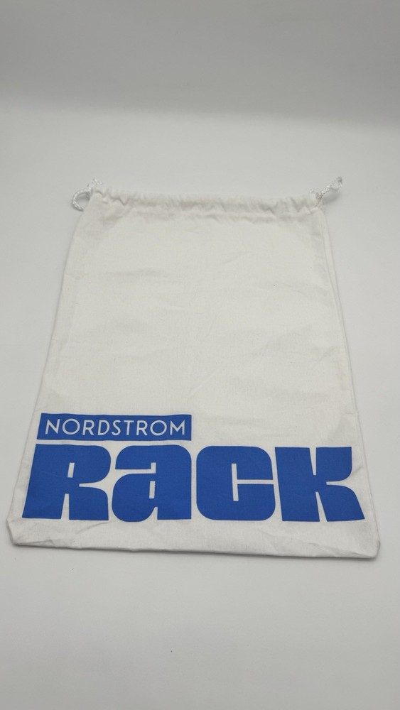 NEW NORDSTROM RACK LOGO Drawstring bag GIFT TOTE