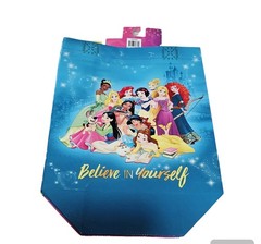 Disney Princess 2 Pack Reusable Tote Treat Gift Goodie Bags 7″X8″X3.25