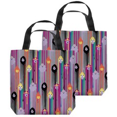 Adventure Time “Paint Drip Pattern” Tote Bag – 3 Sizes