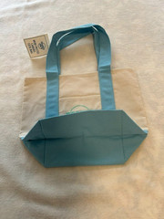 Trader Joe’s Pastel Mini Tote BLUE NWT LIMITED EDITION
