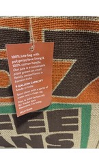 Trader Joe’s Jute Bag Reusable | 1967 Pasadena Coffee Beans Premium Roast
