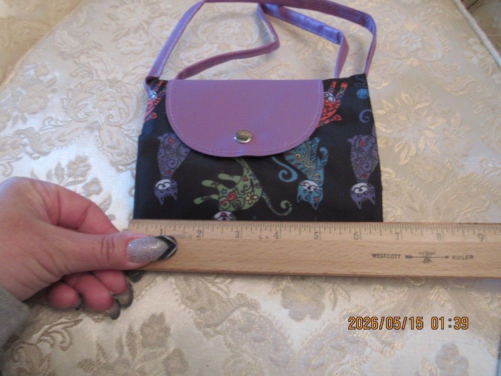 Cat Cats Foldable Tote Shoulder Bag Shopping