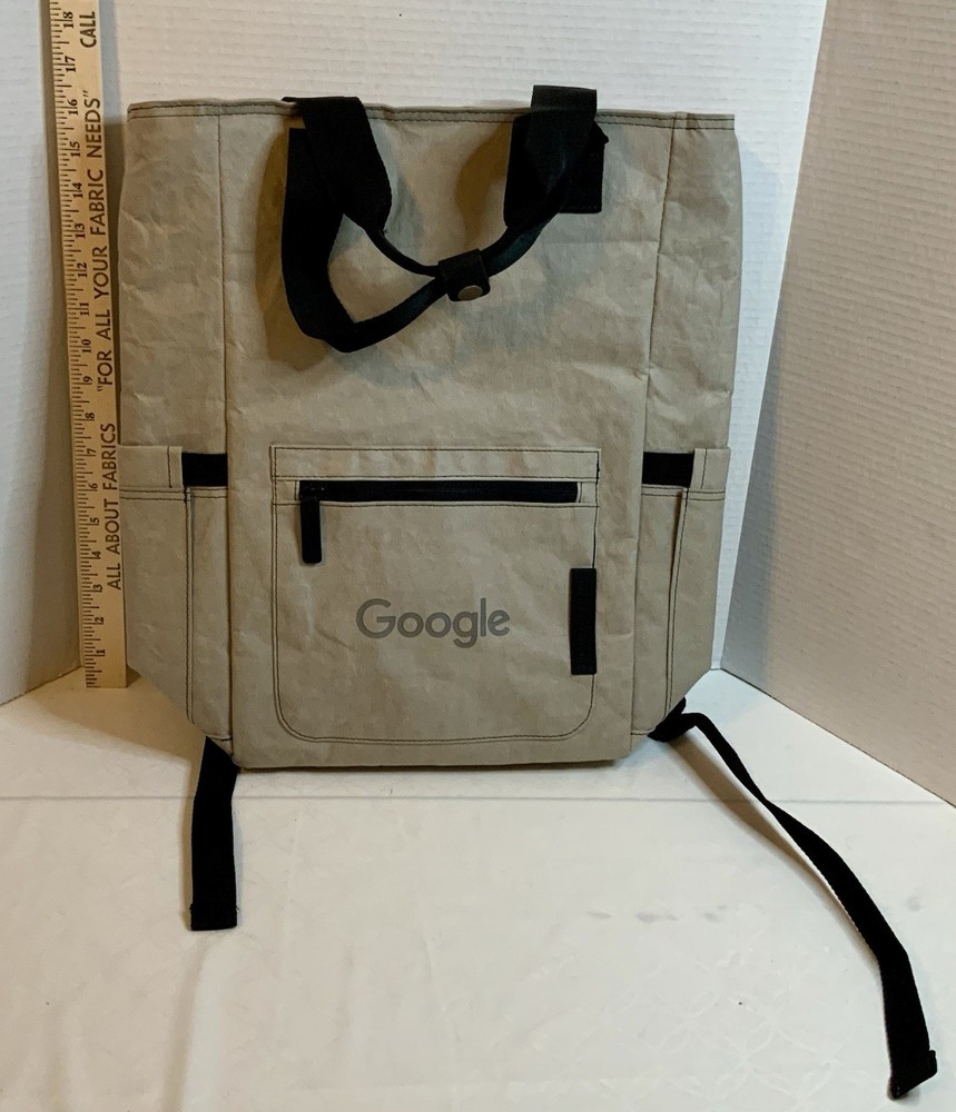 Out of the Woods Google Backpack Cooler, Reusable and Eco-Friendly, Gray
