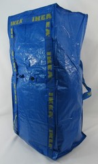 Frakta 20 Gal. Bag IKEA Tote 901.491.48 Zipper Handles Back Pack Storage Blue