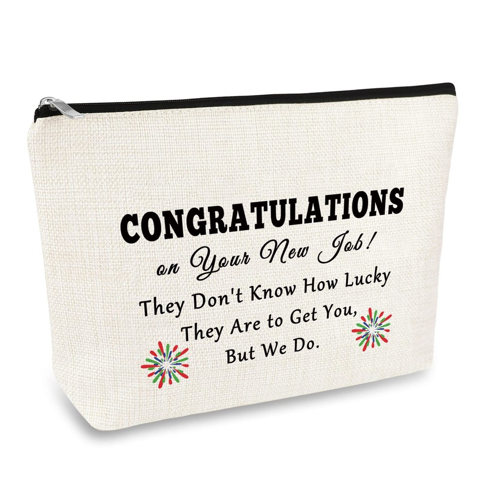 New Job Gift Coworker Leaving Makeup Bag Good Luck Gifts for s, 224_NO4