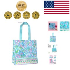 Lightweight Aqua La Vista Market Bag – Your Stylish Eco-Friendly Companion