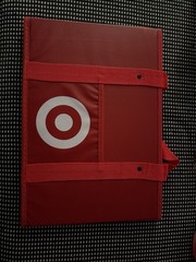 Target Collapsible Box Bag Reusable Foldable Compact NWT Travel Utility