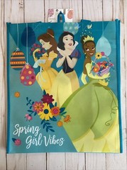 Belle Snow White Tiana Princesses Disney Reusable Tote Gift Bag Licensed New Kid