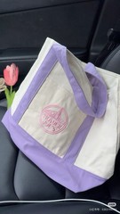 Trade Joe’s Large 8-Gal Peach Light Orange Reusable Insulated Shopping Bag