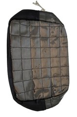 Makeup Cosmetic Mirrored Bags Travel Puffy Quilted Puffer Black Lancôme Women’s