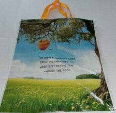 Reusable Tote Bag ~ 19″X17″X7″~CREATING MEMORIES/JUST HAVING FUN/WINNIE THE POOH