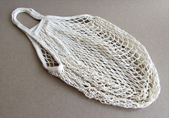 Net Bag Macrame Eco friendly Reusable Net bag Fishnet Macrame bag REUSABLE BAG