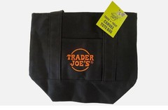 New Set of 4 Trader Joes Halloween Reuasable Halloween 13” x 11” x 6” Tote Ba