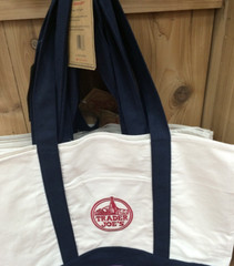 TRADER JOE’S Market Shopping Tote Bag Canvas ECO-Friendly Beach Picnic School