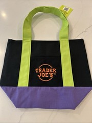 Orange, Black, And Green Trader Joe’s. Halloween Tote Bag Limited Edition 2025