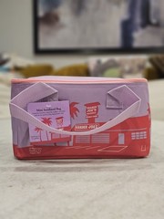 1 Trader Joe’s 2026 Mini Insulated Tote Summer Fun Ltd Ed Pink Violet