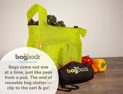 5 Pack Foldable Reusable Grocery Bags – Washable RipStop Nylon, 50lbs Capacity,