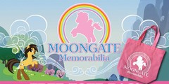 TOTE SHOPPING BAG Canvas Pink Lunch Eco Friendly MOONGATE Pegasus New 13″X14″