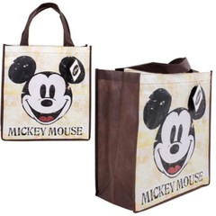 5 Pack Mickey Mouse Bags Reusable Grocery and Travel Totes Party Favor Gift Bags
