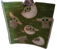 STAR WARS Disney THE MANDALORIAN Baby Yoda Reusable Shopping Gift Bag 🆕🆓 ship!