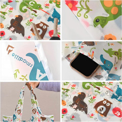 Extra Large 50Lbs Foldable Reusable Shopping Bags Kitchen Reusable Grocery Bags