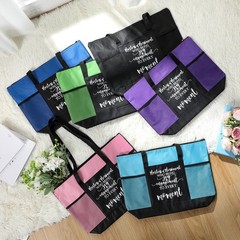 6 Pack Activity Professional Week Gift Tote Bags with Zipper Mesh Pocket Than…