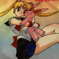 Sailor Moon Store Tote Bag Pretty Guardians Pink Bunny Foldaway Shopper New Gift