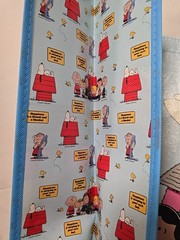 Peanuts Snoopy & Gang XLarge Durable Reusable Tote Bag 19.5×17 Collectable Bag.