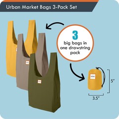 – Reusable Shopping Bags, Reusable Bags for Groceries, Versatile Grocery Tote…