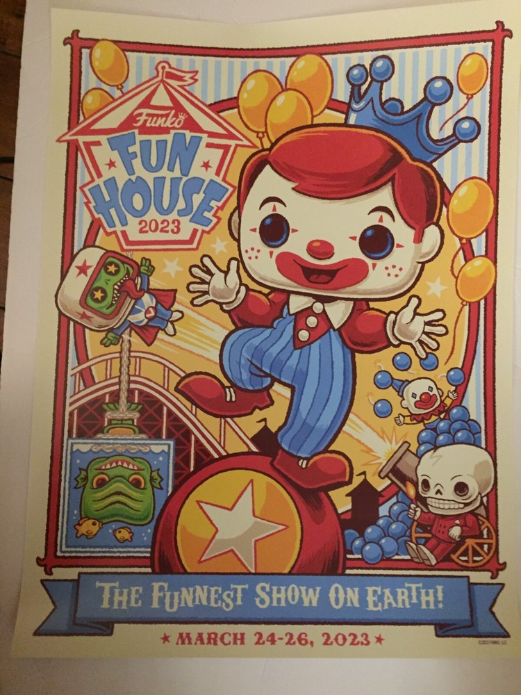 2023 Wondercon Funko Fun House Large 24” x 18” Reusable Bag